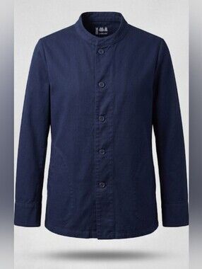 Labo Art 100% Cotton Mandarin Collar Jacket-Made In Italy(Size 2 Euro-Fits S/M)